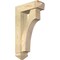 Ekena Millwork Westlake Arts and Crafts Rough Sawn Bracket w/ Offset Brace, Douglas Fir, 6"W x 18"D x 30"H BKT0604X18X30WTL03RDF - alternate 1